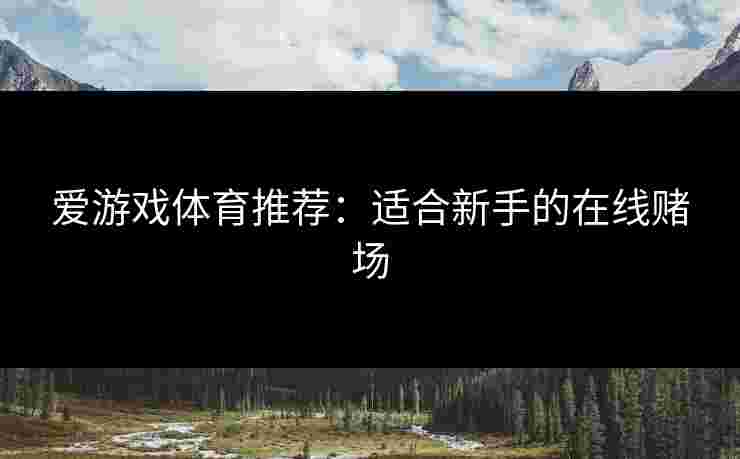 爱游戏体育推荐：适合新手的在线赌场